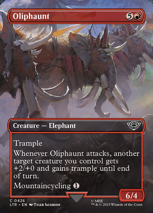 Oliphaunt – The Lord of the Rings: Tales of Middle-earth (LTR-426) Magic: The Gathering card | LC-REM-20260804-15150950416716-fa65958a-f601-472e-a9b6-42650b97fa44 Hauptbild