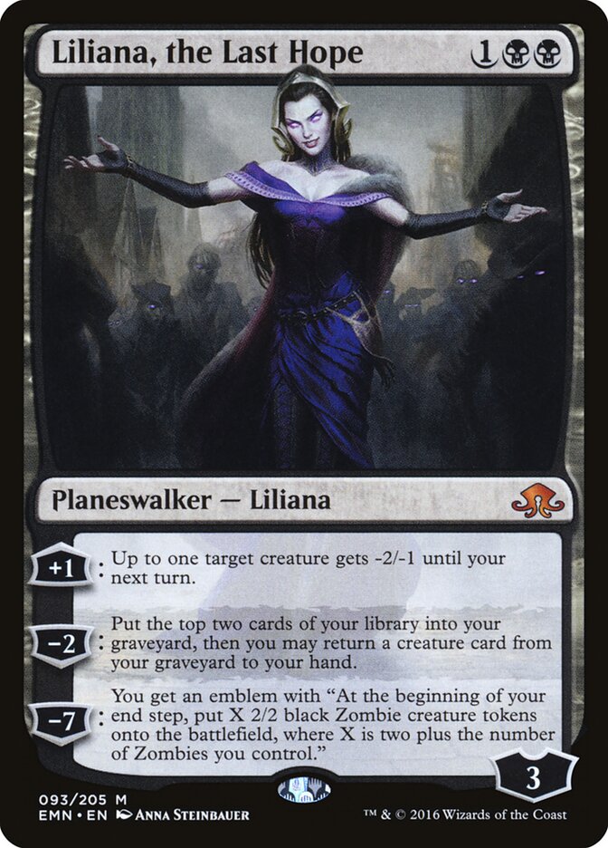 Liliana, the Last Hope - Eldritch Moon (Mythic) [EMN-93] Main image