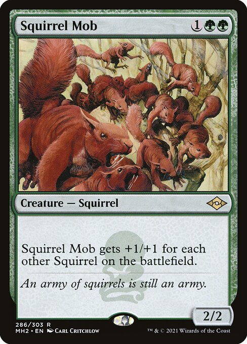 Squirrel Mob – Modern Horizons 2 (MH2-286) Magic: The Gathering card