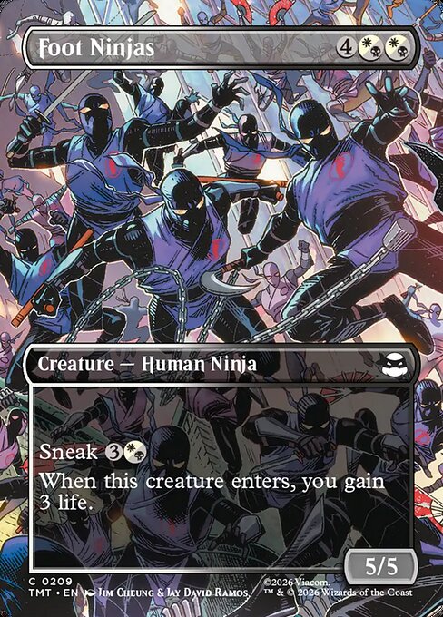 Foot Ninjas – Teenage Mutant Ninja Turtles (TMT-209) Magic: The Gathering card | LC-REM-20260804-15631614935372-fa84045f-f14a-42fc-ba07-9674239b3587