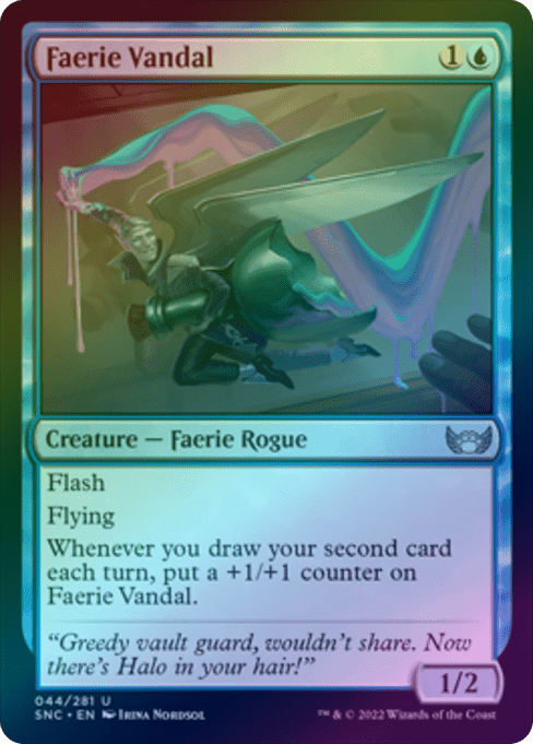 Faerie Vandal (Foil) (SNC)