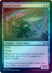 Faerie Vandal (Foil) (SNC)