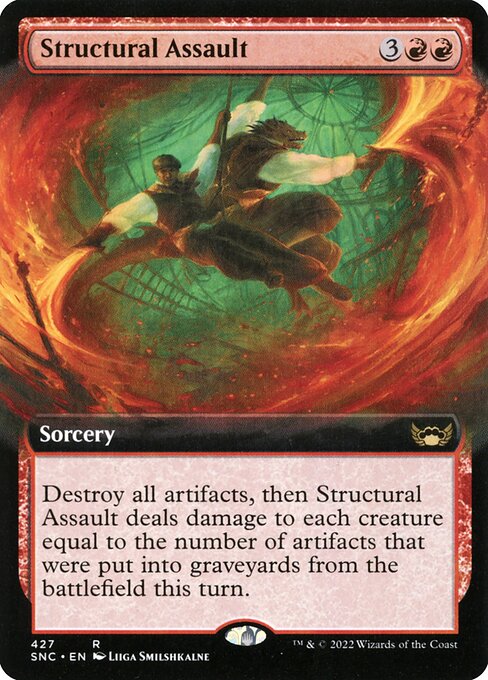 Structural Assault – Streets of New Capenna (SNC-427) Magic: The Gathering card | LC-REM-20260804-15383350673740-faf83d83-6401-41ae-aa50-dfd14e4070b3