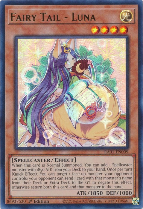 Fairy Tail - Luna (UR) - RA01-EN009 - Ultra Rare - 1st Edition