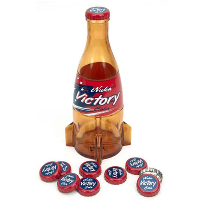 Fallout Official Nuka Victory Glass Bottle & Caps 840316416412 Hover Image