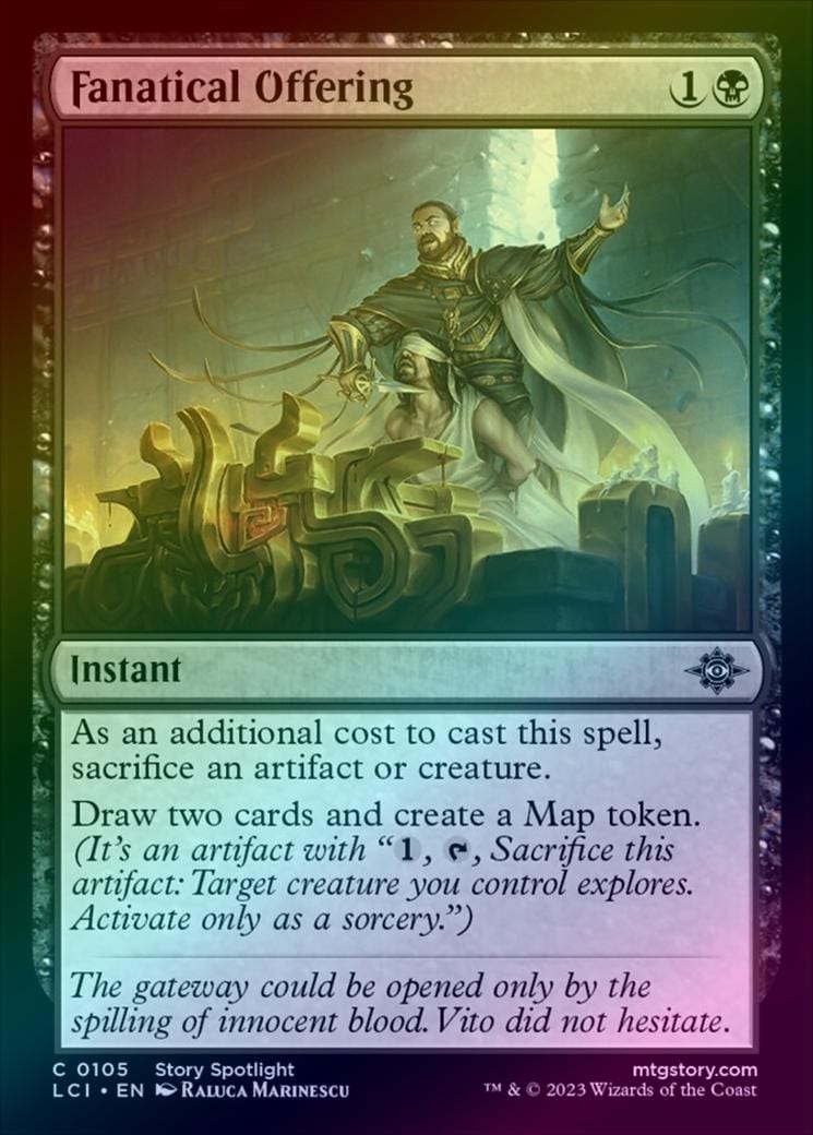 Fanatical Offering (Foil) (LCI)