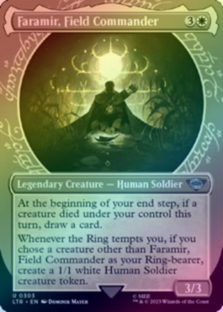 Faramir, Field Commander - Ring Showcase (Foil) (LTR)