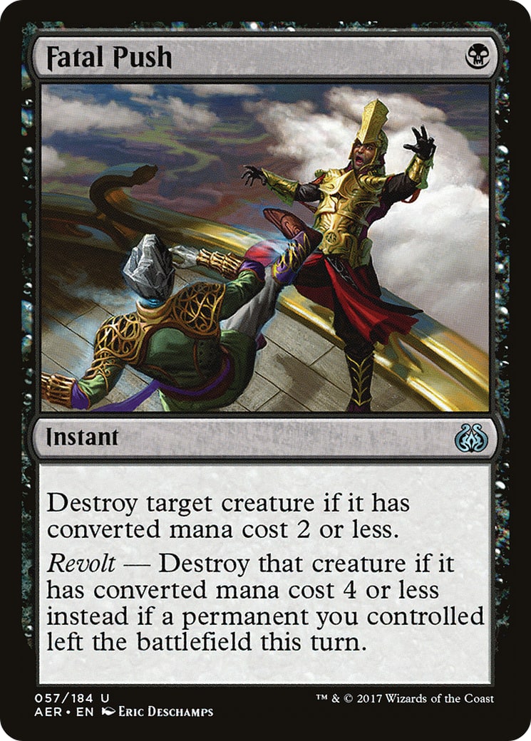 Fatal Push – Aether Revolt 57 – Magic: The Gathering single card | Lichcards Main image