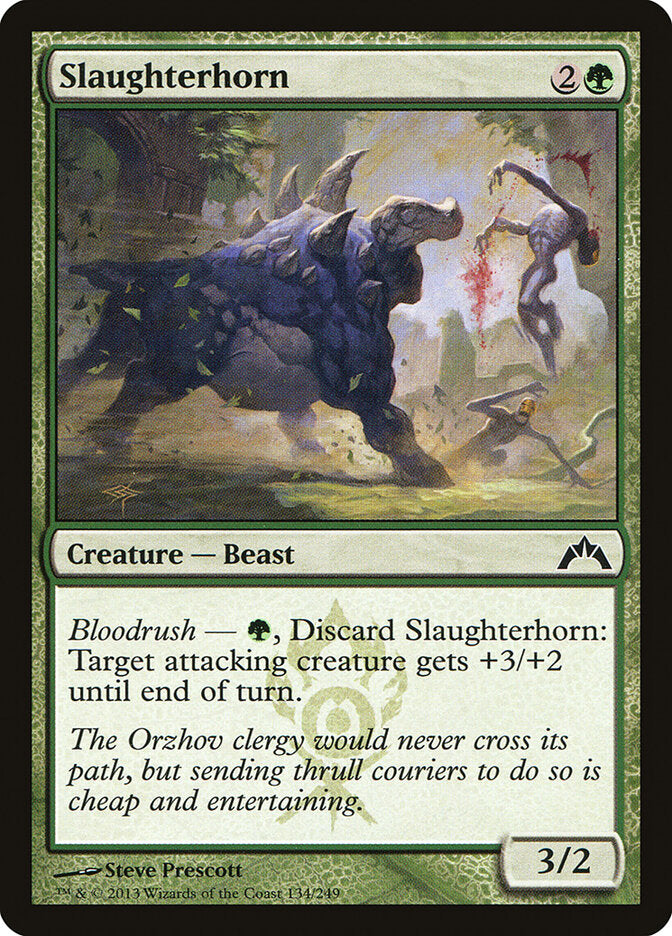 Slaughterhorn - Gatecrash (Common) [GTC-134]