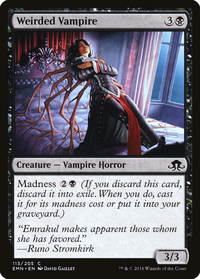 Weirded Vampire - Eldritch Moon (Common) [EMN-113]