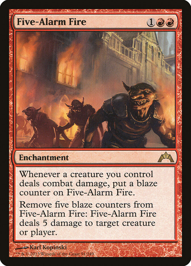 Five-Alarm Fire - Gatecrash (Rare) [GTC-91] Hauptbild