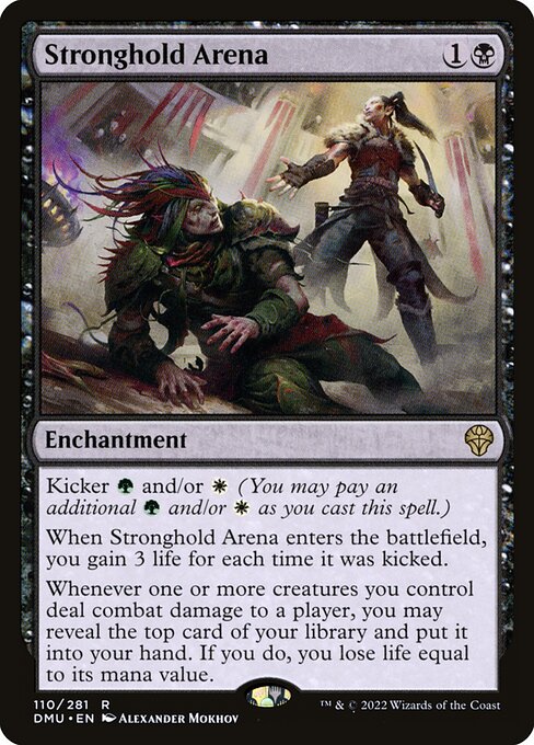 Stronghold Arena – Dominaria United (DMU-110) Magic: The Gathering card