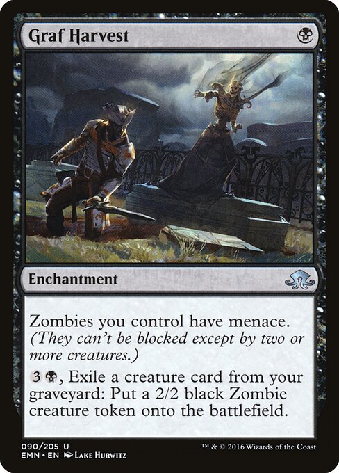 Graf Harvest – Eldritch Moon (EMN-90) Magic: The Gathering card