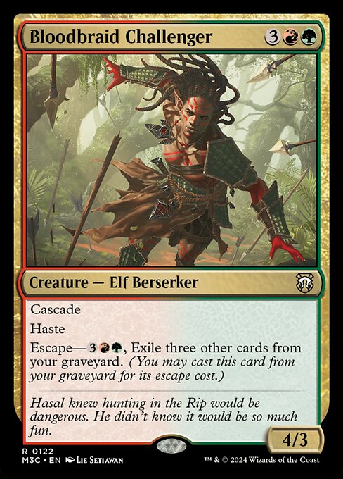 Bloodbraid Challenger – Commander: Modern Horizons 3 (M3C-122) Magic: The Gathering card Immagine principale del prodotto