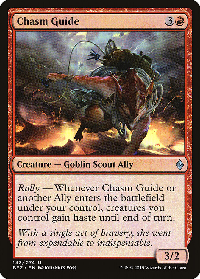 Chasm Guide - Battle for Zendikar (Uncommon) [BFZ-143]