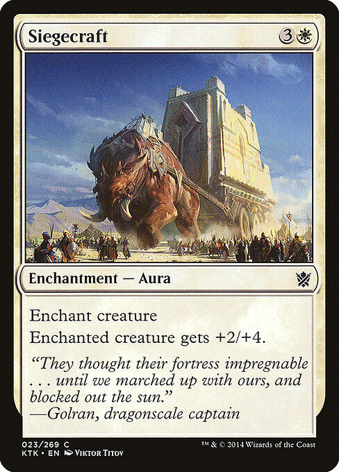 Siegecraft – Khans of Tarkir (KTK-23) Magic: The Gathering card | LC-REM-20260804-15151290712396-fbd17ef9-9f1b-4937-a60a-d7175f04eef2