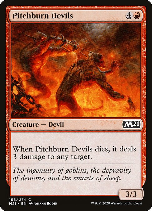 Pitchburn Devils – Core 2021 (M21-156) Magic: The Gathering card