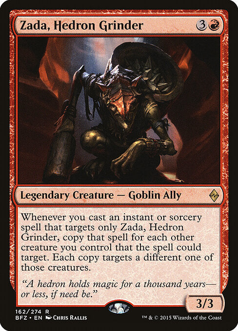 Zada, Hedron Grinder – Battle for Zendikar (BFZ-162) Magic: The Gathering card | LC-REM-20260804-15909420433740-fc0969f1-92a0-47c3-8eff-d106fbef2f7e