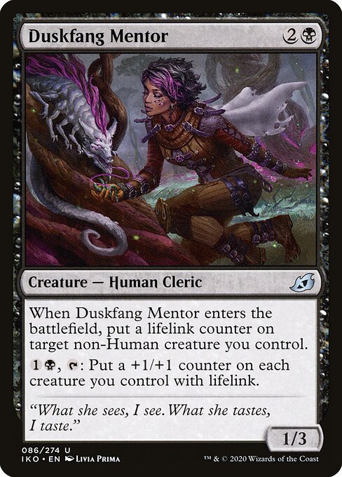 Duskfang Mentor – Ikoria: Lair of Behemoths (IKO-86) Magic: The Gathering card | LC-REM-20260804-15909430133068-fc38fe5d-6c35-4fff-8f1b-726a0685c6f8