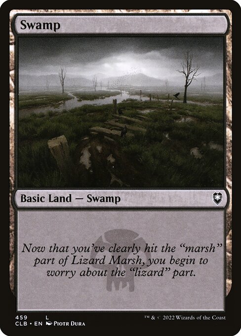 Swamp – Commander Legends: Battle for Baldur's Gate (CLB-459) Magic: The Gathering card | LC-REM-20260804-15151545254220-fc4111be-6dae-4ca5-bd58-c1ce7cfa9cf6