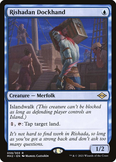Rishadan Dockhand – Modern Horizons 2 (MH2-59) Magic: The Gathering card
