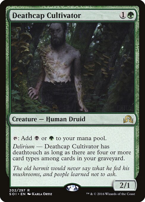 Deathcap Cultivator – Shadows over Innistrad (SOI-202) Magic: The Gathering card