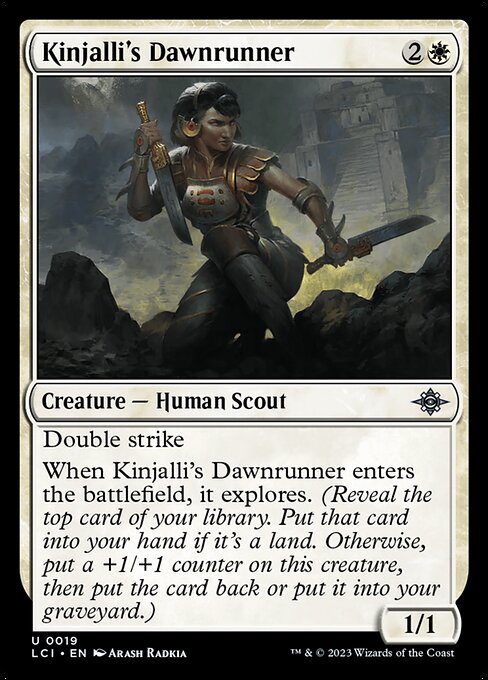Kinjalli's Dawnrunner – The Lost Caverns of Ixalan (LCI-19) Magic: The Gathering card