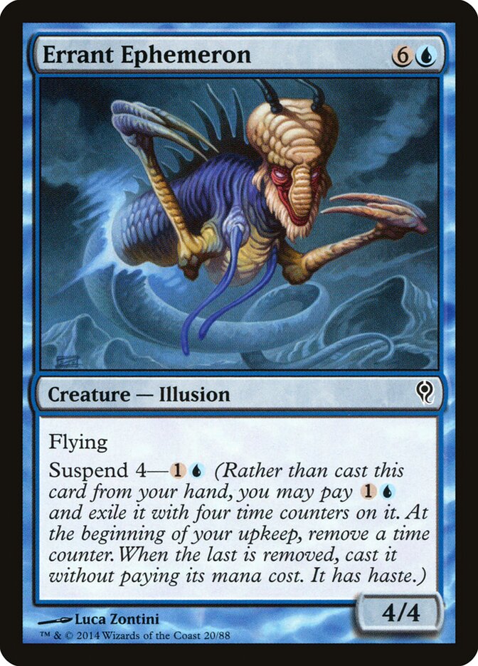 Magic-kaart Errant Ephemeron DDM-20 uit Duel Decks: Jace vs. Vraska (Common)