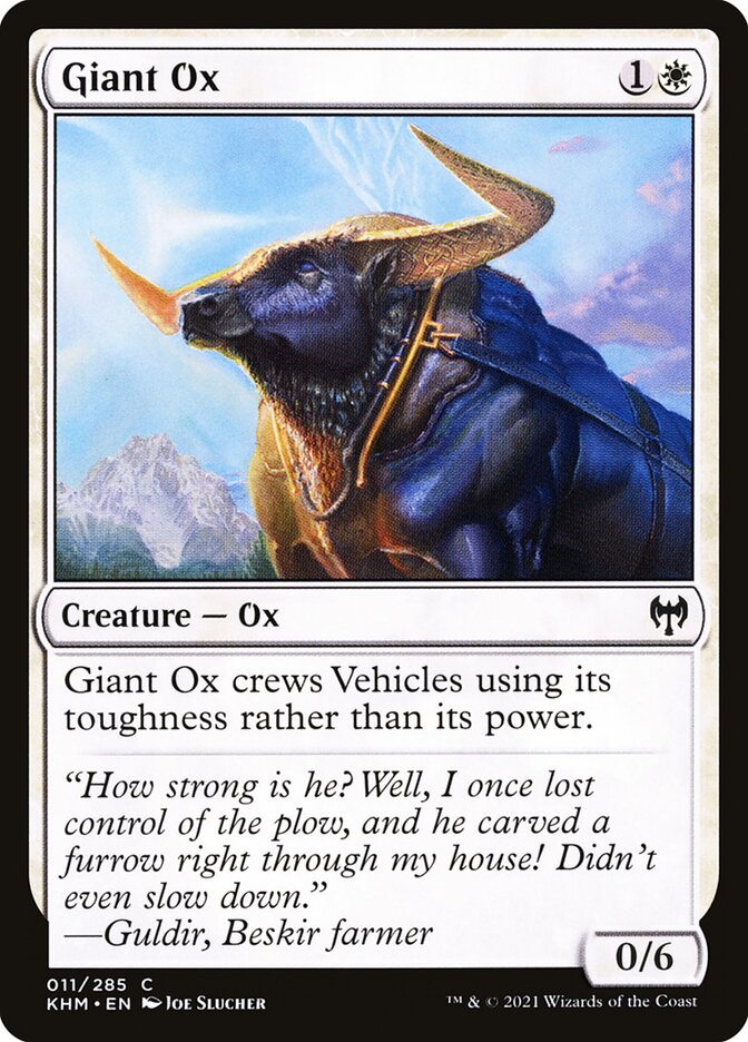 Giant Ox - Kaldheim (Common) [KHM-11]