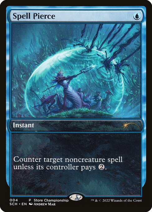 Spell Pierce – Store Championship Promos (SCH-4) Magic: The Gathering card
