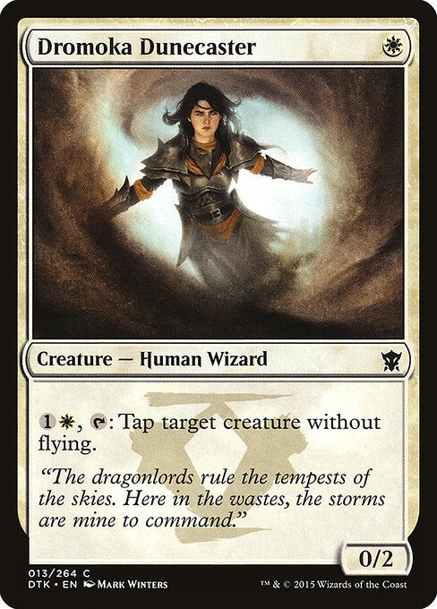 Dromoka Dunecaster – Dragons of Tarkir (DTK-13) Magic: The Gathering card