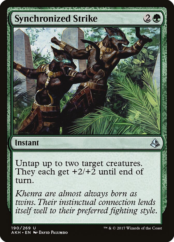 Synchronized Strike - Amonkhet (Uncommon) [AKH-190] Imagen principal del producto