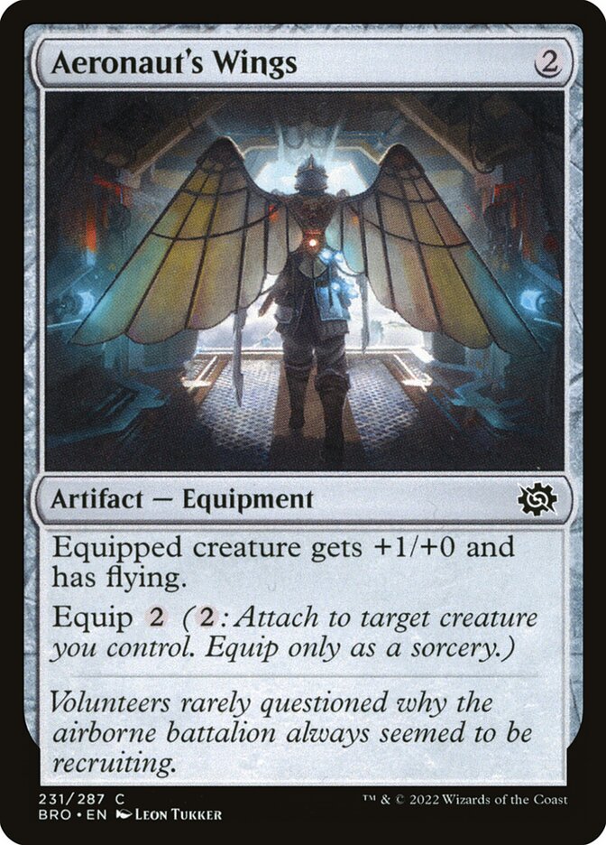 Aeronaut's Wings - The Brothers' War (Common) [BRO-231]