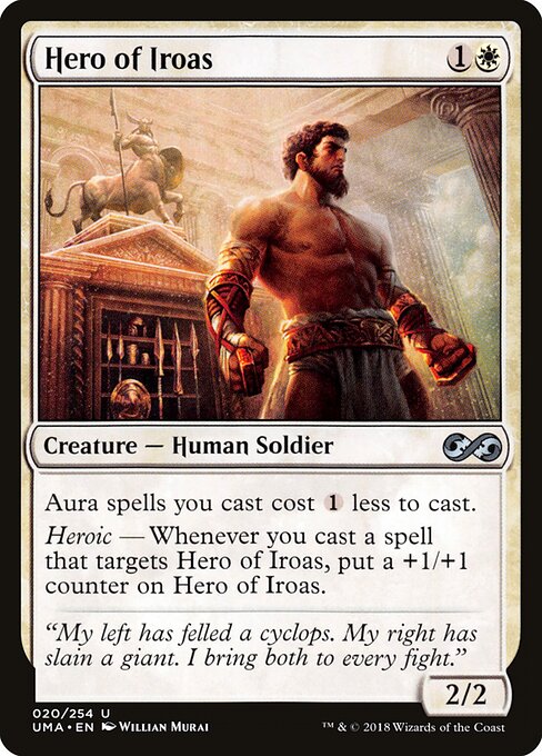 Hero of Iroas – Ultimate Masters (UMA-20) Magic: The Gathering card | LC-REM-20260804-15909428986188-fcc9a63b-e7cd-404a-8d5c-0c1396e16d0b Main image