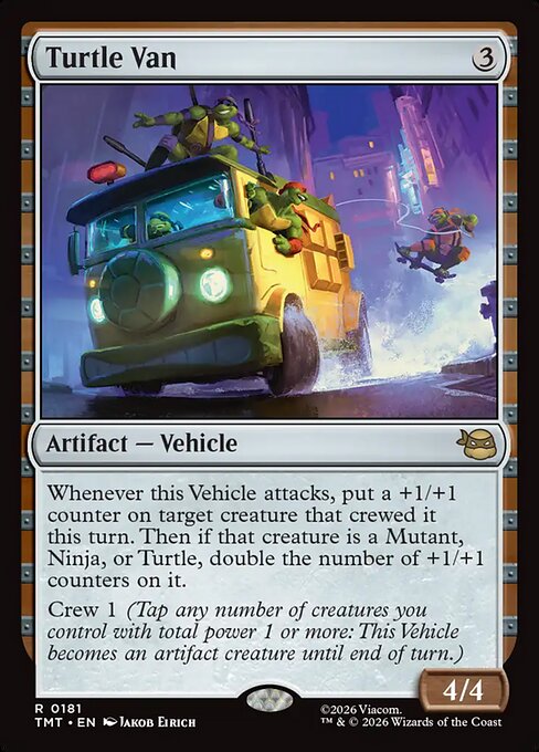 Turtle Van – Teenage Mutant Ninja Turtles (TMT-181) Magic: The Gathering card | LC-REM-20260804-15611753136460-fce6a8b6-b43c-4045-9378-97b2463f9b4d