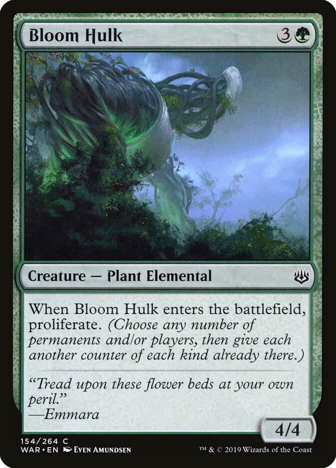Bloom Hulk - War of the Spark (Common) [WAR-154] Hauptbild