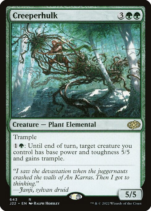Creeperhulk – Jumpstart 2022 (J22-643) Magic: The Gathering card