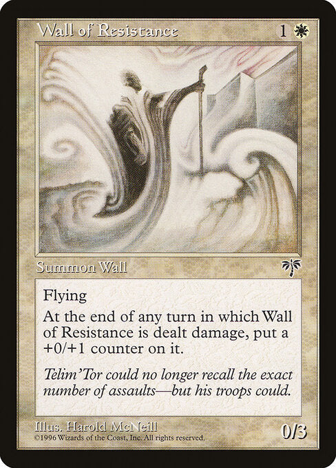 Wall of Resistance – Mirage (MIR-46) Magic: The Gathering card | LC-REM-20260804-15150870167884-fd25787d-b90c-4b25-8259-1ac41d4dcd15 Main image