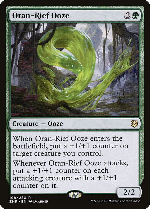 Oran-Rief Ooze – Zendikar Rising (ZNR-198) Magic: The Gathering card