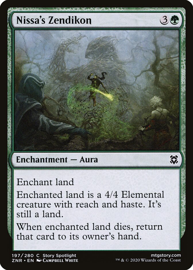 Nissa's Zendikon - Zendikar Rising (Common) [ZNR-197]