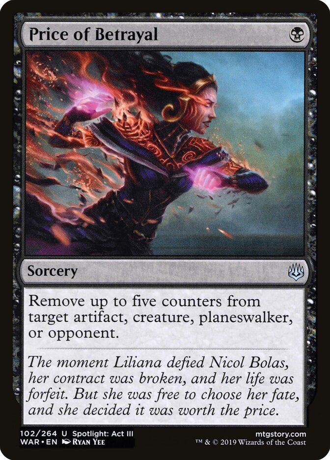 Price of Betrayal - War of the Spark (Uncommon) [WAR-102]