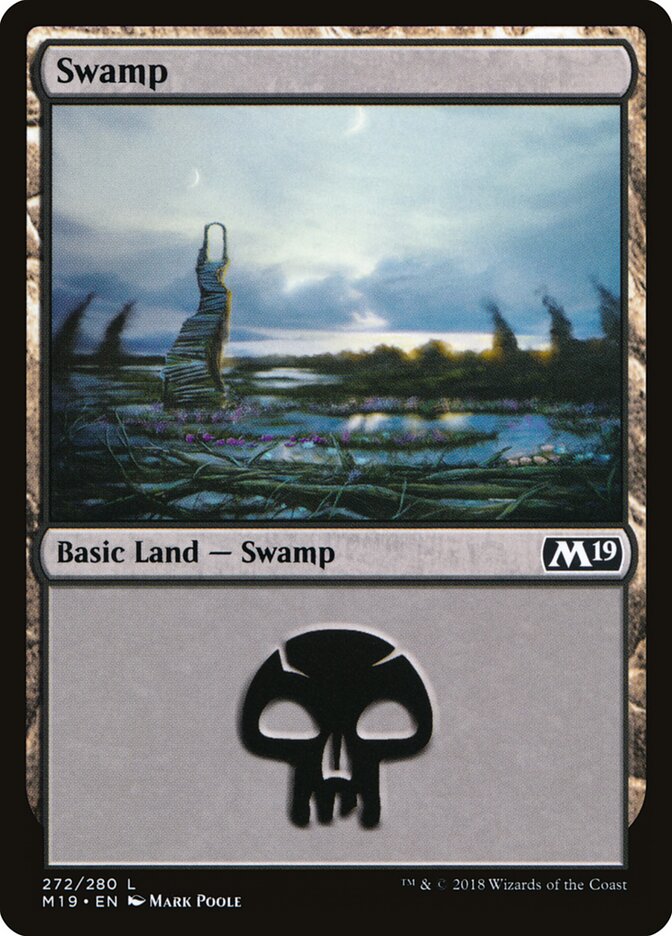 Swamp (V.4) - Core 2019 (Land) [M19-272]
