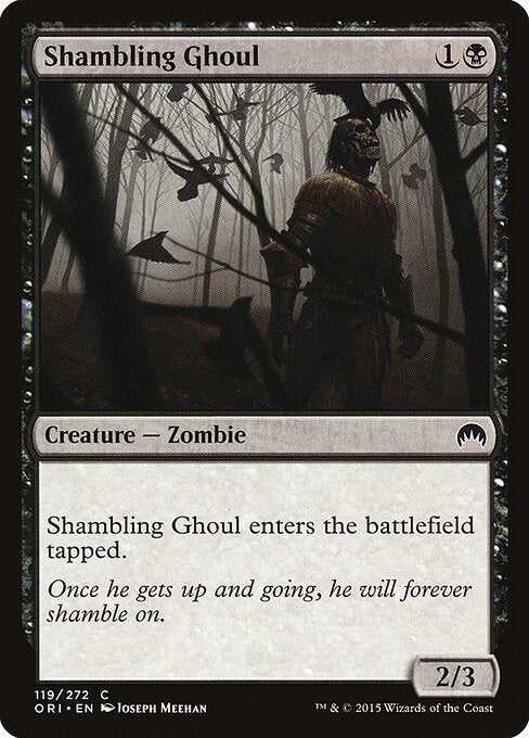 Shambling Ghoul – Magic Origins (ORI-119) Magic: The Gathering card | LC-REM-20260804-15696799236428-fd8061d2-84ce-4e4a-9911-ffc9833749da Imagen principal del producto