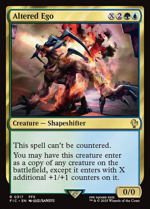 Altered Ego – Final Fantasy Commander (FIC-317) Magic: The Gathering card | LC-REM-20260804-15339506041164-fda23b02-c650-4092-a35d-ae330547c425 Image principale du produit