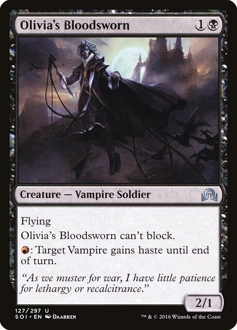 Olivia's Bloodsworn – Shadows over Innistrad (SOI-127) Magic: The Gathering card