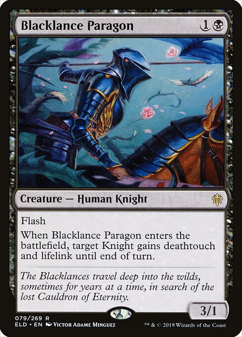 Blacklance Paragon – Throne of Eldraine (ELD-79) Magic: The Gathering card