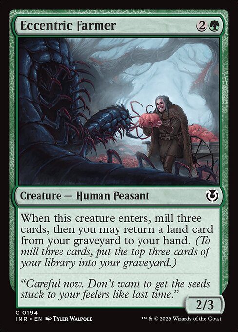 Eccentric Farmer – Innistrad Remastered (INR-194) Magic: The Gathering card