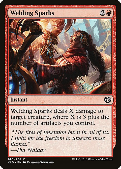 Welding Sparks – Kaladesh (KLD-140) Magic: The Gathering card | LC-REM-20260804-15150733951308-fe2d98db-64c4-40b4-b6c8-61da8cc09f42