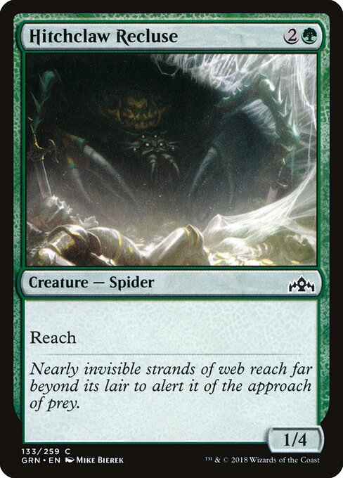 Hitchclaw Recluse – Guilds of Ravnica (GRN-133) Magic: The Gathering card