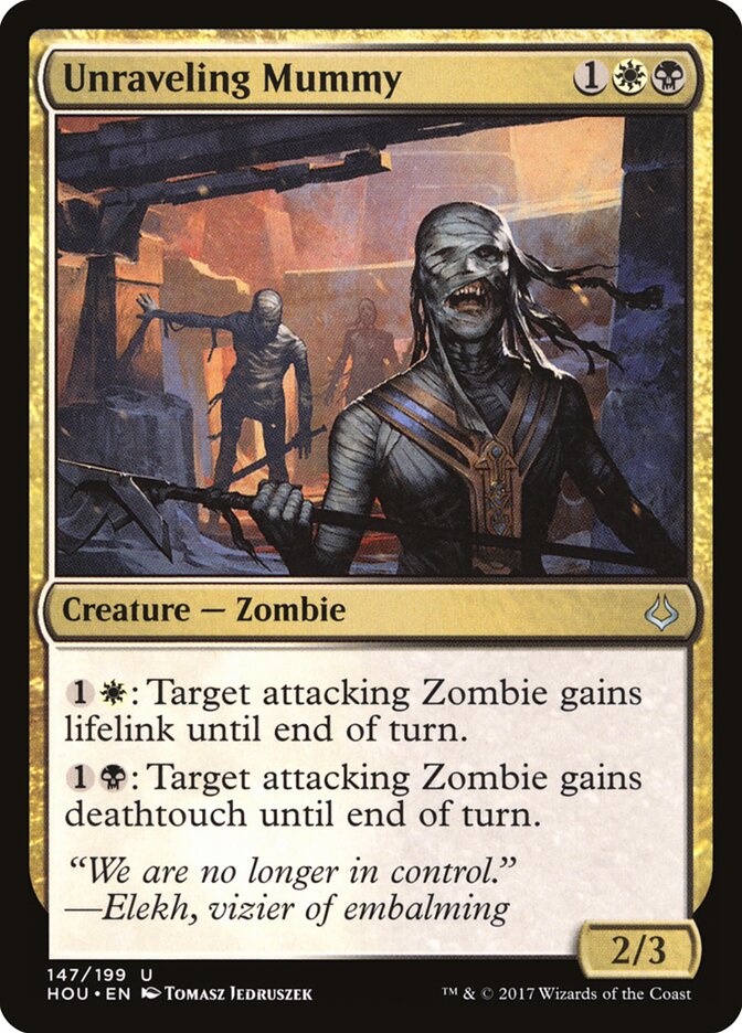 Unraveling Mummy - Hour of Devastation (Uncommon) [HOU-147]